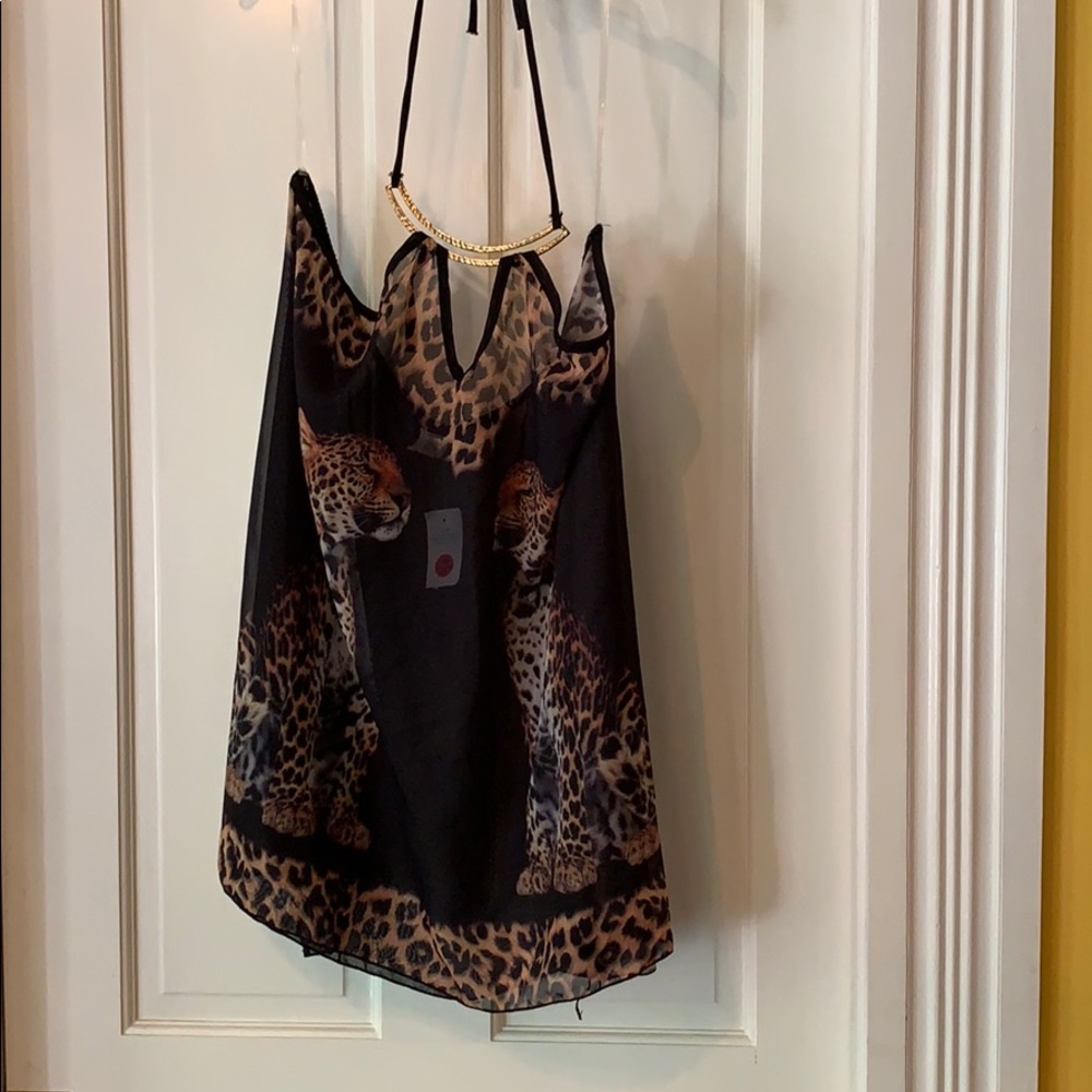 Sheer halter top#8